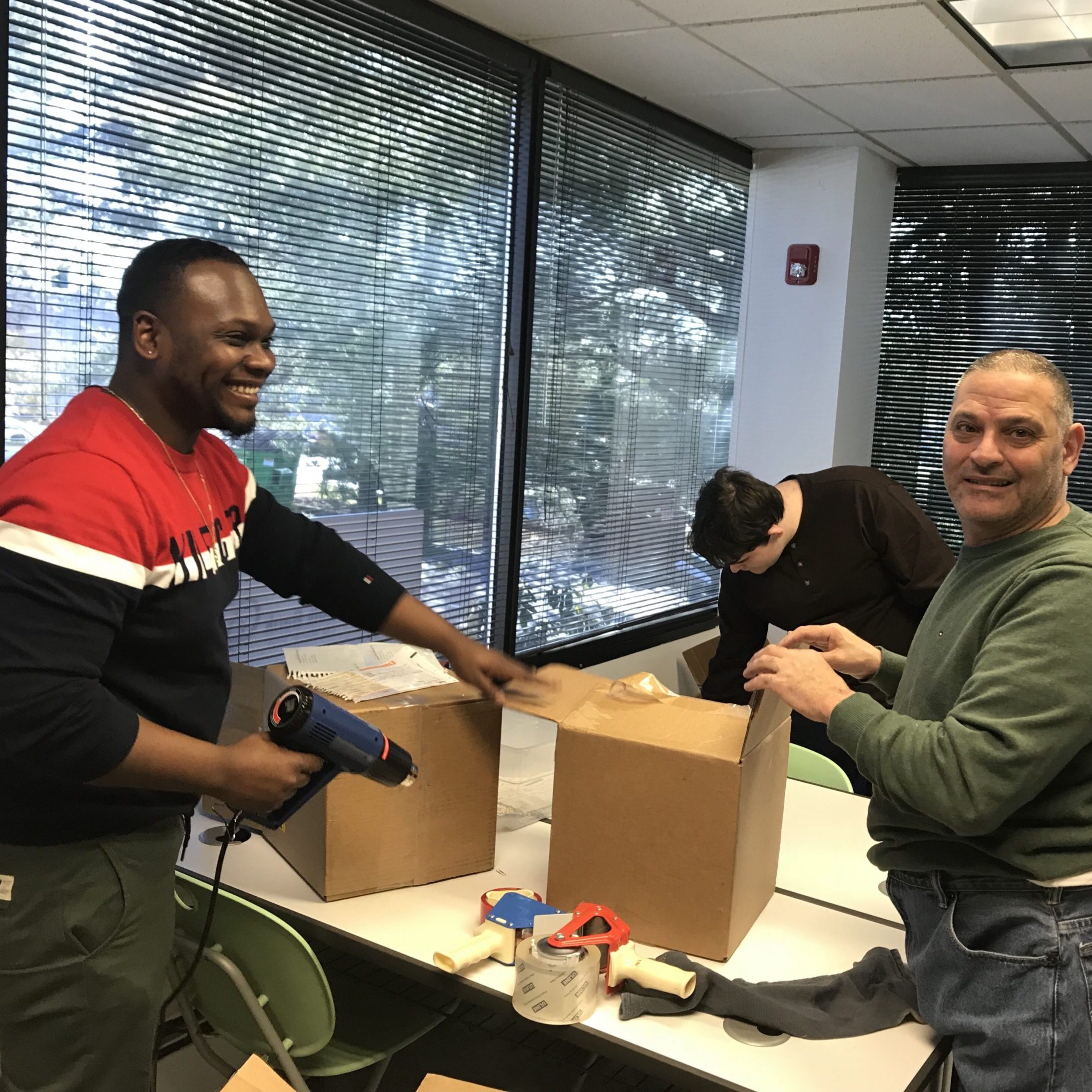 Anthony and Cardinal McCloskey Team Leader Resetting Boxes 13020